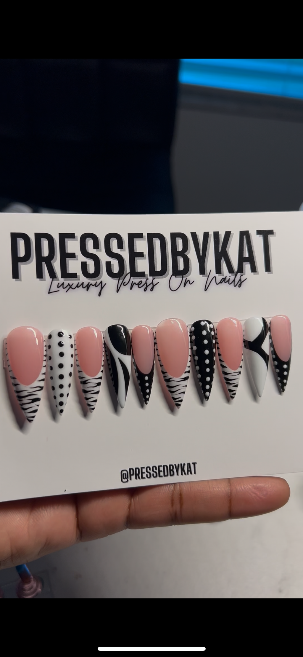 Zebra and Polka Mix